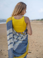 WHISPERING LINES STRIPE SAREE