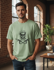 Unisex Classic Crew T-Shirt Skull