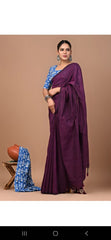 Premium Khadi Cotton Saree Extra Blouse Piece